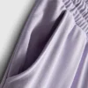 Pantalones de chándal de pierna ancha con alto contenido de algodón