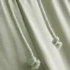 Pantalones de chándal de pierna ancha con alto contenido de algodón