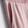 Pantalones de chándal de pierna ancha con alto contenido de algodón
