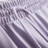 Pantalones de chándal de pierna ancha con alto contenido de algodón