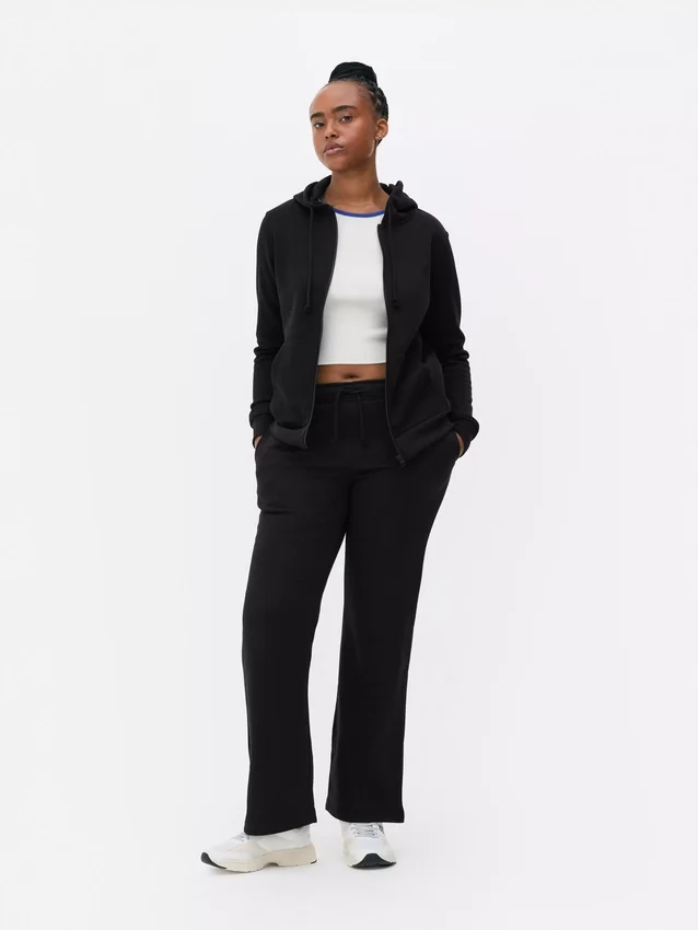 Pantalones de chándal de pierna recta