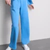 Pantalones de chándal de pierna recta de mezcla de algodón