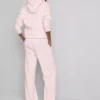 Pantalones de chándal de pierna recta de mezcla de algodón