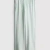 Pantalones de chándal de pierna recta de mezcla de algodón