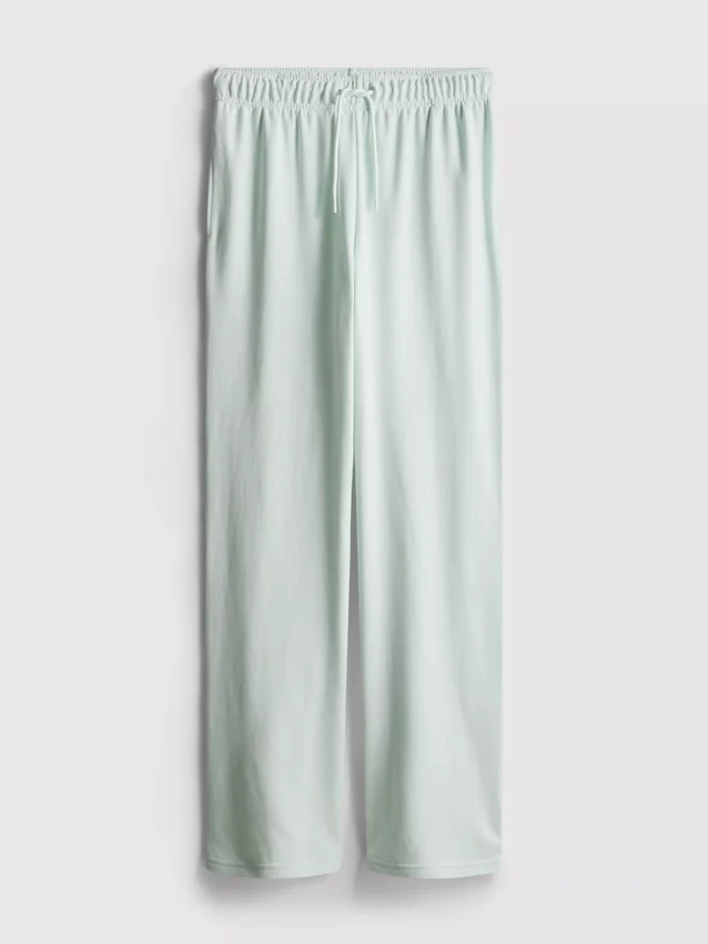 Pantalones de chándal de pierna recta de mezcla de algodón
