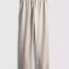Pantalones de chándal de pierna recta de mezcla de algodón