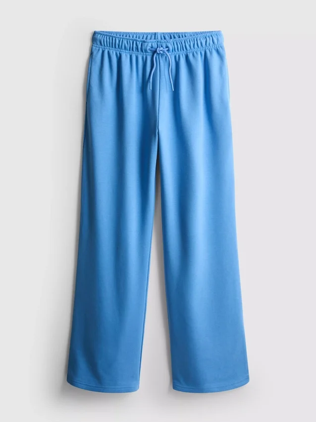 Pantalones de chándal de pierna recta de mezcla de algodón