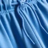 Pantalones de chándal de pierna recta de mezcla de algodón