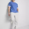 Pantalones de chándal elásticos con cintura elástica y puños