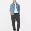 Pantalones de chándal elásticos con cintura elástica y puños