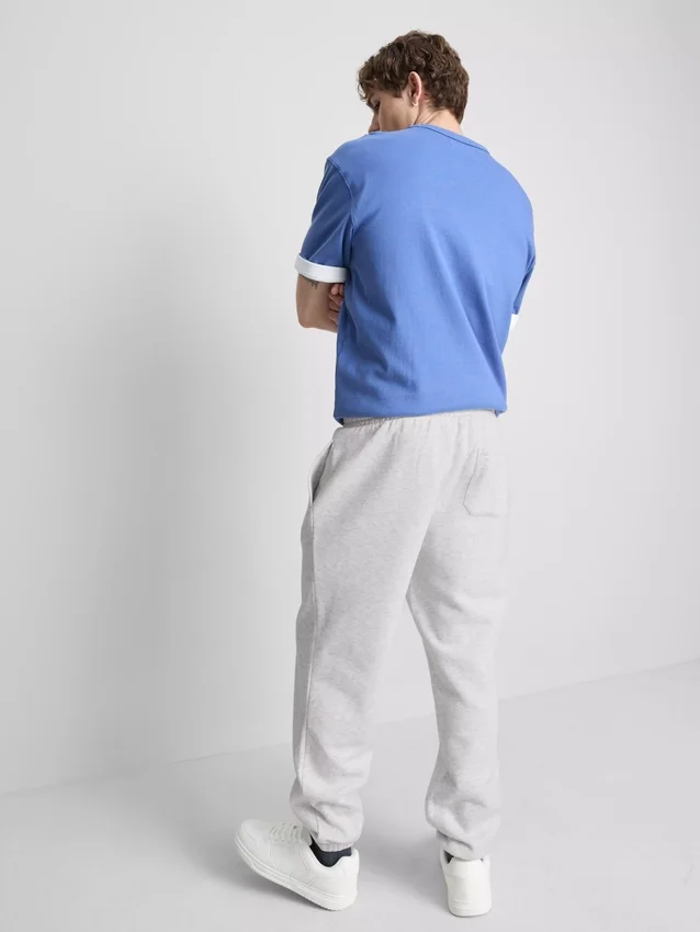 Pantalones de chándal elásticos con cintura elástica y puños