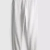 Pantalones de chándal elásticos con cintura elástica y puños