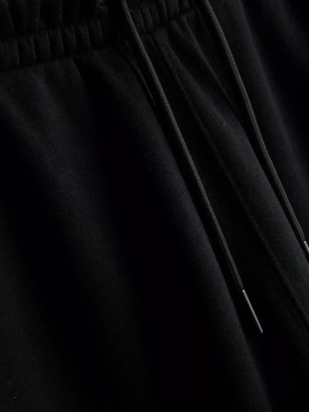 Pantalones de chándal elásticos con cintura elástica y puños