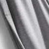 Pantalones de chándal plisados de pierna ancha con alto contenido de algodón