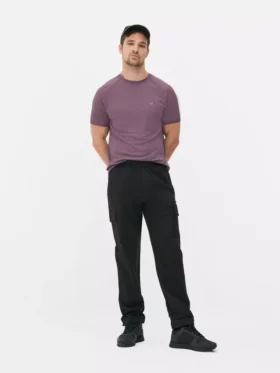 Pantalones de chándal tipo cargo tejidos