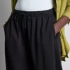 Pantalones de chándal tipo harén con alto contenido de algodón