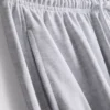 Pantalones de chándal tipo harén con alto contenido de algodón