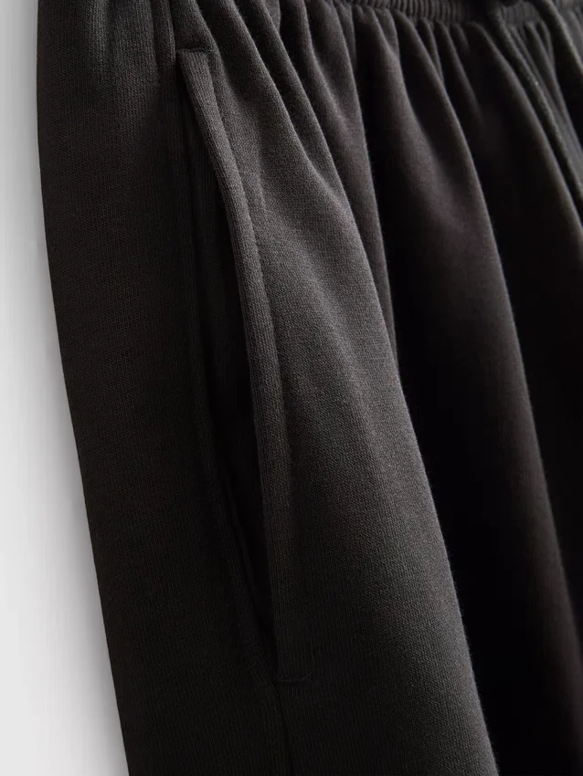 Pantalones de chándal tipo harén con alto contenido de algodón