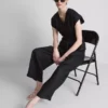 Pantalones de lino de pierna ancha de The Edit
