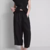 Pantalones de lino de pierna ancha de The Edit