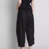 Pantalones de lino de pierna ancha de The Edit