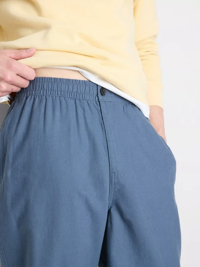 Pantalones de mezcla de lino