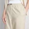 Pantalones de mezcla de lino