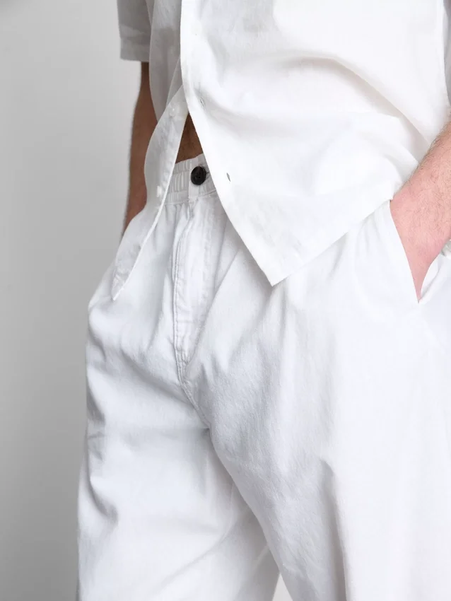 Pantalones de mezcla de lino