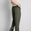 Pantalones de mezcla de lino