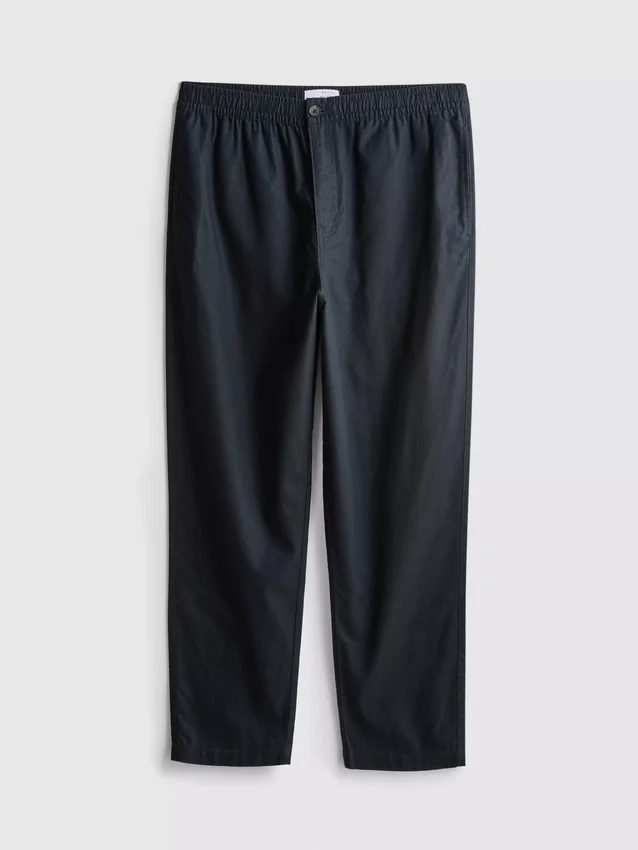 Pantalones de mezcla de lino