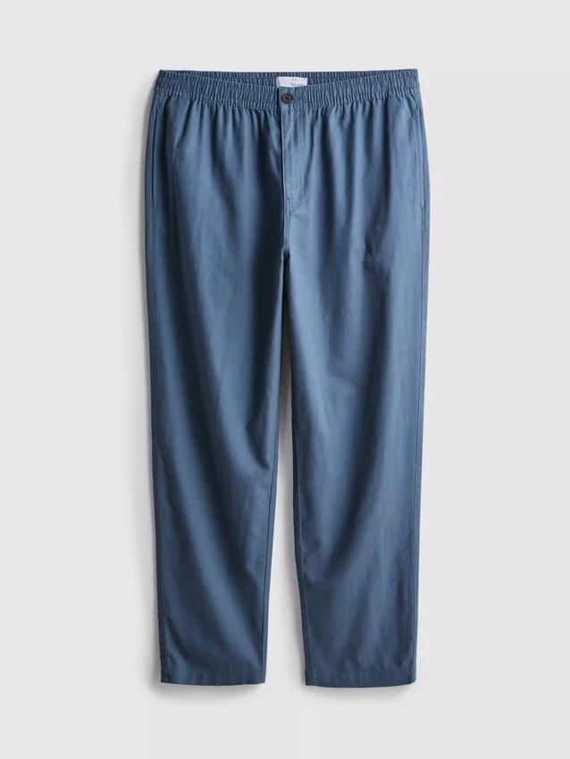 Pantalones de mezcla de lino