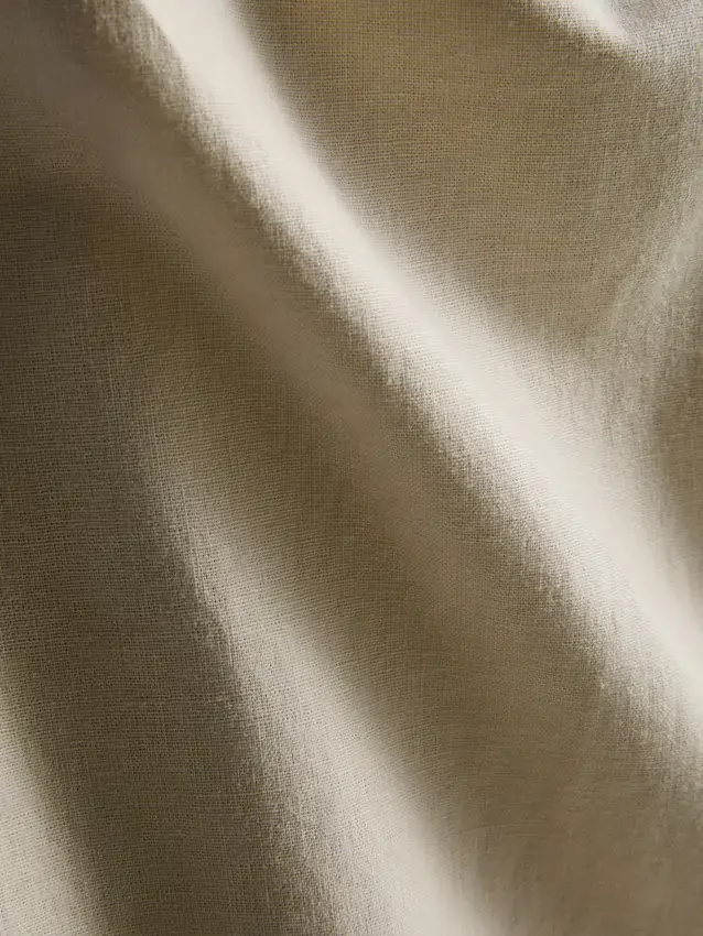 Pantalones de mezcla de lino