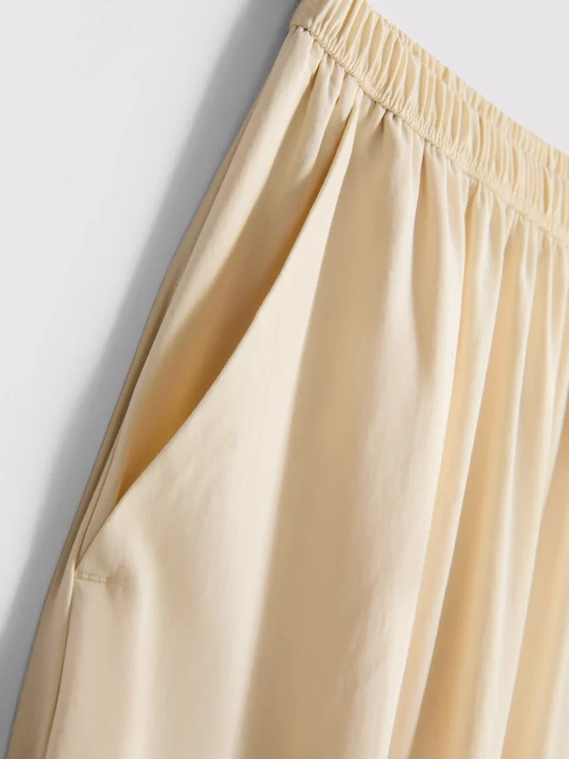 Pantalones de paracaídas de cintura alta
