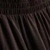 Pantalones de pierna ancha con cintura elástica