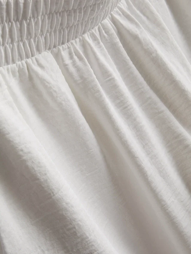 Pantalones de pierna ancha con cintura elástica