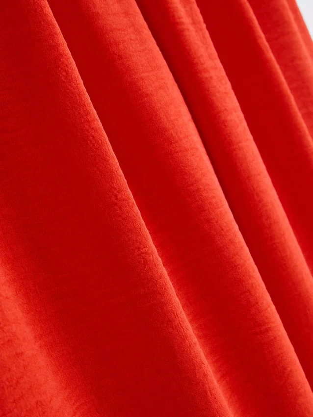 Pantalones de pierna ancha con cintura elástica