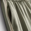 Pantalones de pierna ancha con rayas laterales