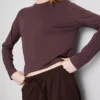 Pantalones de pierna ancha con textura