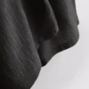 Pantalones de pierna ancha con textura arrugada