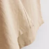 Pantalones de pierna ancha de mezcla de algodón