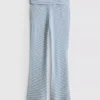 Pantalones de pijama a rayas acanaladas «Love to Lounge»