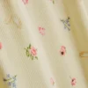 Pantalones de pijama acanalados con estampado floral