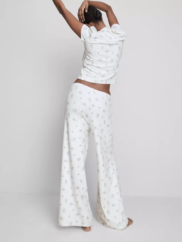 Pantalones de pijama acanalados de Marie, de «Los aristogatos» de Disney