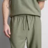 Pantalones de pijama con textura