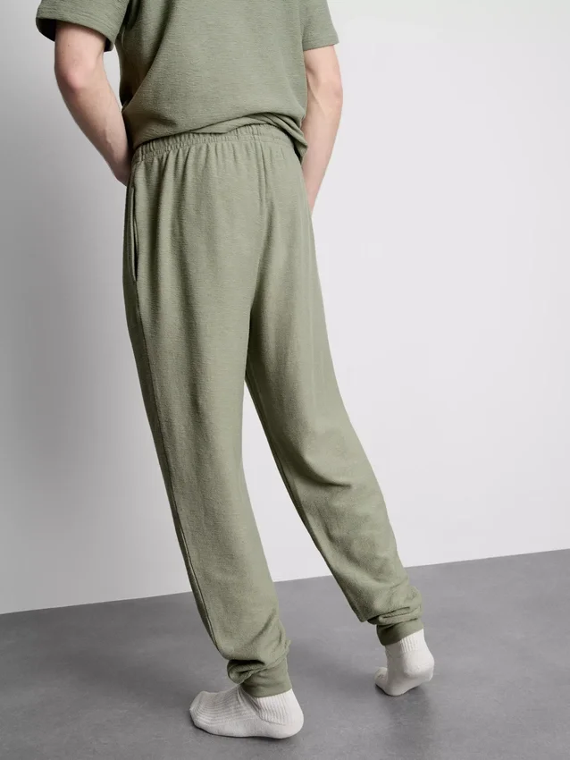 Pantalones de pijama con textura