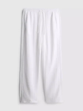 Pantalones de pijama de algodón tejido, ideales para relajarse
