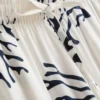 Pantalones de pijama de pierna ancha con estampado de coral