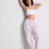 Pantalones de pijama de pierna recta a rayas, ideales para relajarse