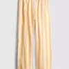 Pantalones de pijama de pierna recta con volantes, ideales para relajarse