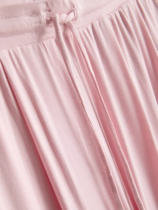 Pantalones de pijama holgados con alto contenido de modal